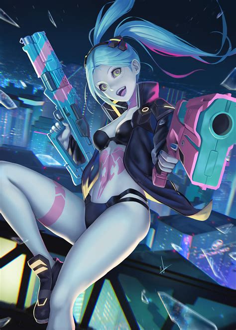 ArtStation - Rebecca [Rework] / Cyberpunk Edgerunners