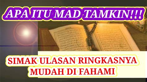 mad tamkin, belajar tajwid pemula - YouTube