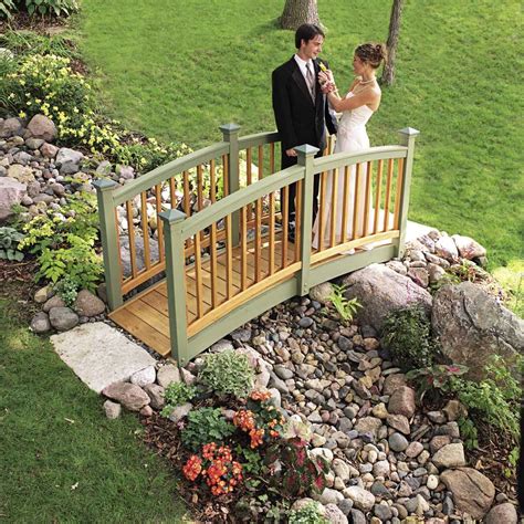 Classic Arched Backyard Bridge | The Family Handyman