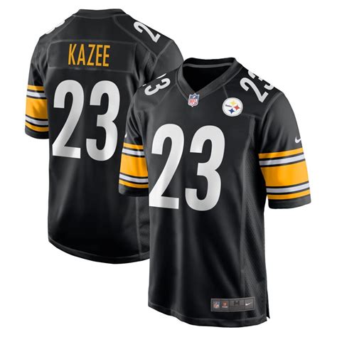 Damontae Kazee Pittsburgh Steelers Nike Game Jersey - Black