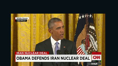 Obama: Deal cuts off Iran's pathways to nuclear weapon - CNN Video