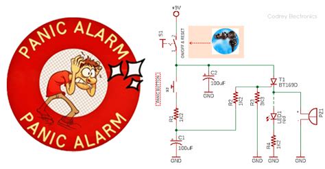 How to Build a Cheap Panic Alarm/Button? - Codrey Electronics