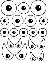 Halloween Eyeball Coloring Page  Subeloa11 sketch template