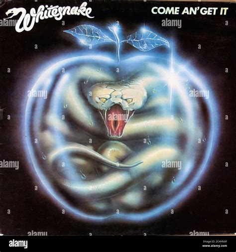 Whitesnake Come an' Get It France 12'' Lp Vinyl - Vintage Record Cover Stock Photo - Alamy