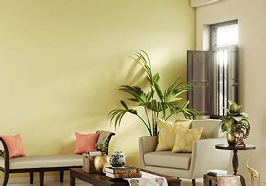 Wall Colour Combinations for Living Room - Asian Paints