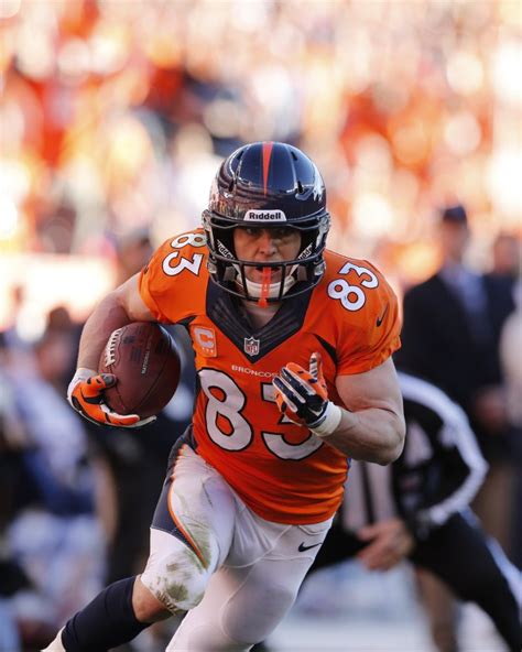 Wide receiver Wes Welker (83) during the AFC Championship playoff game ...