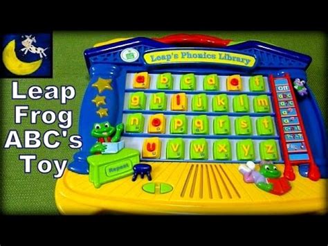 LeapFrog Leap's Phonics Library 2003 Alphabet Pad Toy Review - YouTube