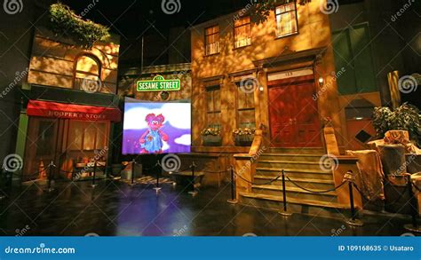 Sesame Street Set Tour