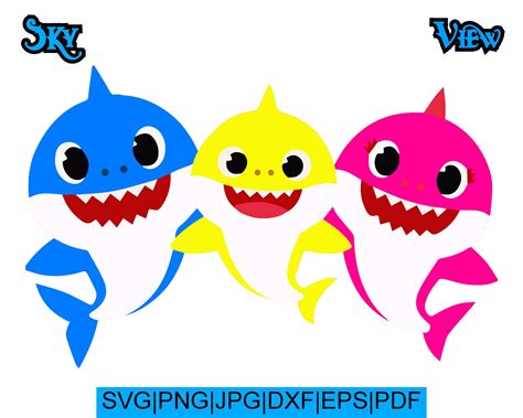 Free Baby Shark Svg For Cricut