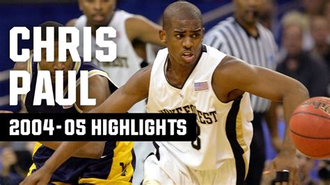 Chris Paul highlights: NCAA tournament top plays - YouTube