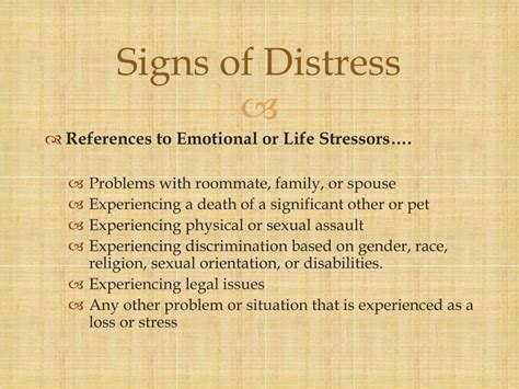 PPT - Signs of Distress and When to Refer PowerPoint Presentation, free download - ID:1756894