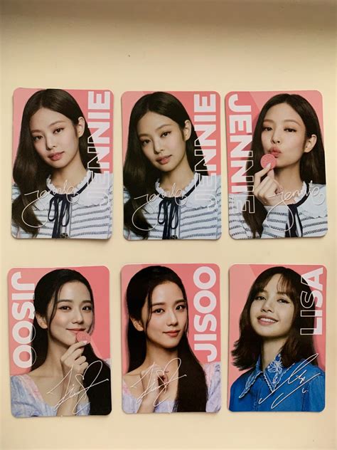 Blackpink x Oreo Photocards, Hobbies & Toys, Memorabilia & Collectibles ...