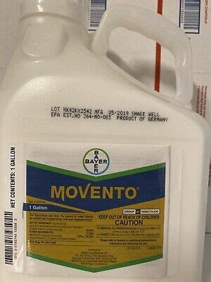 Movento Insecticide 1 Gallon 785740133583 | eBay