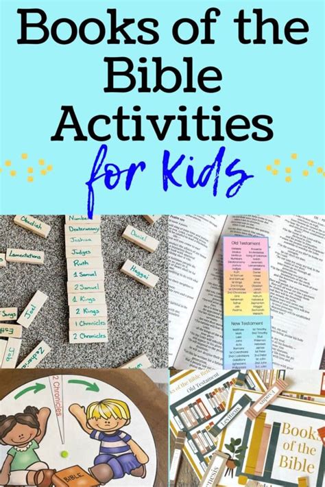 The Best Books of the Bible Activities for Kids - Simply Full of Delight