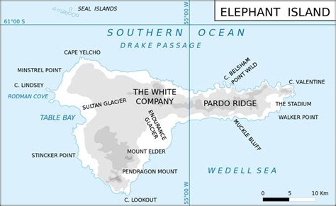 Elephant Island - Wikipedia | Island, Southern ocean, Drake passage