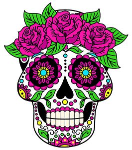 Sugar Skull clipart. Free download transparent .PNG | Creazilla