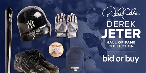 Derek Jeter Hall of Fame collection auction