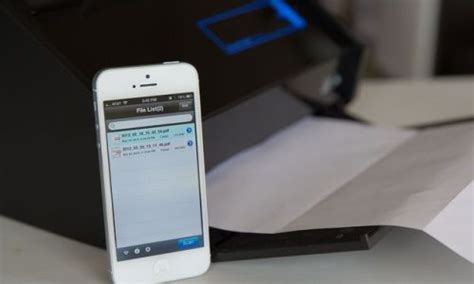 The iX500 Scanner Sends Your Digitized Docs To Your Mac or iDevice ...