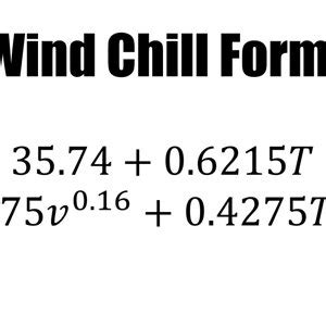 The Wind Chill Formula Explained - YouTube | Physics Forums: Science ...