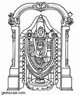 Lord Venkateswara Drawing At Henry Hamill Blog sketch template