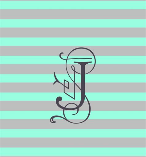 ..J.. Monogram I made | Monogram wallpaper, Monogram maker, Monogram