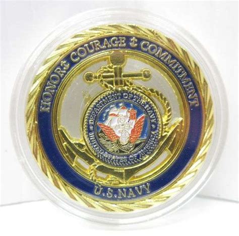 US Navy challenge coin, new - Albrecht Auction Service