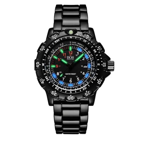 Outdoor sports military watches men Top luxury brand Luminous Multifunction Rotary Dial Compass ...