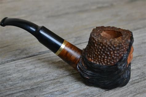 Pipe, Tobacco Pipe, Italian Briar Hand Carved, Wood Spirit Pipe, Face ...