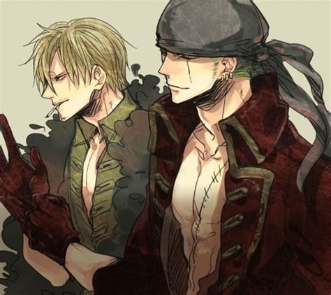 Sanji and Zoro - Sanji fan Art (41432953) - fanpop