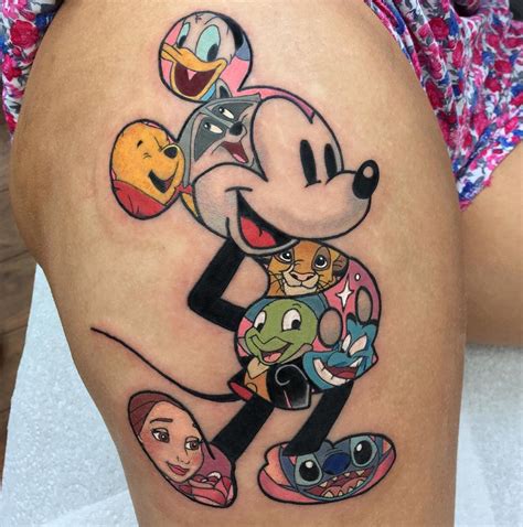 Tatuagens do Mickey e da Disney para se Inspirar - Acho Tendência