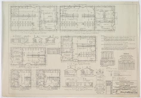 Army Mobilization Buildings: Floor Plans - The Portal to Texas History