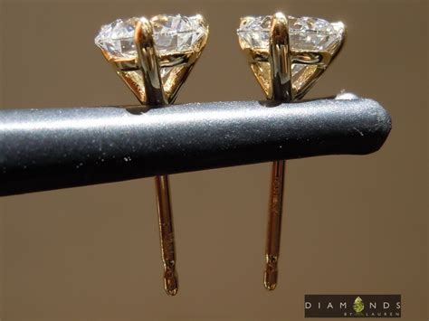 1.00ctw E-F I1 Round Lab Grown Diamond Earrings