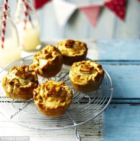 Let's party! Crown Coronation Chicken Pies | Daily Mail Online