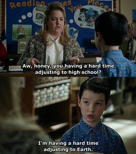 12 best YOUNG SHELDON │ Quotes images on Pinterest | Sheldon quotes, Big bang theory and The big ...