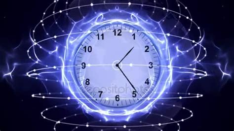 Clocks, Time Travel in Fibers Ring, Rendering, Animation, Background ...