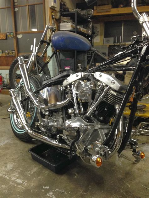 M-STYLE MOTORWORKS: Shovelhead chopper