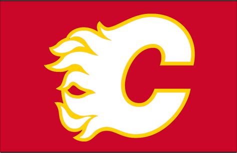 Calgary Flames Jersey Logo - National Hockey League (NHL) - Chris Creamer's Sports Logos Page ...