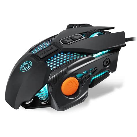 New Gaming Mechanical Mouse 4800DPI Optical Adjustable 8D Button Wired ...