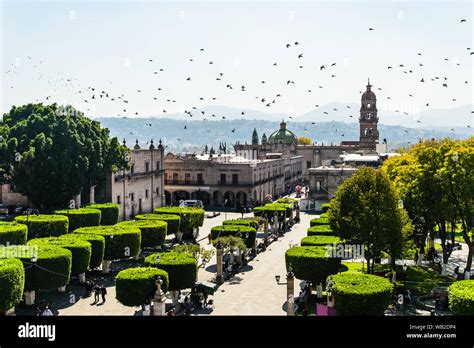 Morelia cathedral, Michoacan-Mexico Stock Photo - Alamy