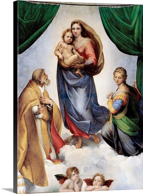 The Sistine Madonna By Raphael | Great Big Canvas