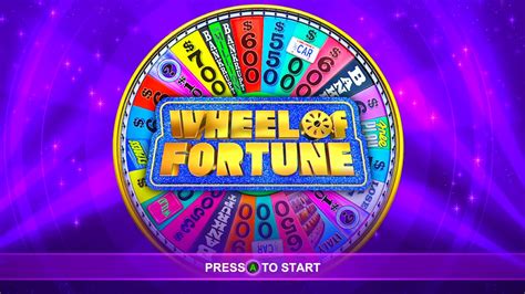 Wheel Of Fortune Ps4