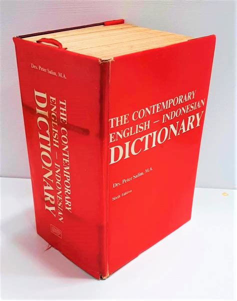 The Contemporary English-Indonesian Dictionary - Books n Bobs