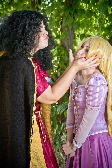 Gothel and Rapunzel by NunnallyLol on DeviantArt