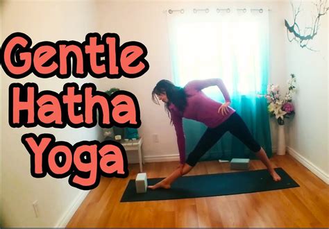 Gentle Hatha Yoga Full Class - Yoga for Beginners | Yoga for beginners ...