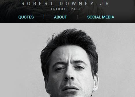 Robert Downey jr tribute page (feedback required) - Code Feedback - The freeCodeCamp Forum