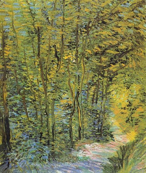 Vincent Van Gogh Forest Way Painting Reproductions, Save 50-75%, Free ...