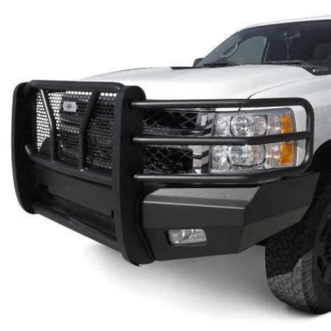 Steelcraft® 60-10410 - Elevation Series™ Full Width Black Front HD Bumper with Grille Guard