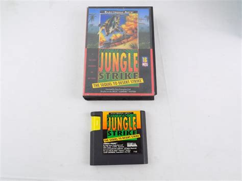 Boxed Sega Mega Drive / Genesis Jungle Strike The Sequel To Desert Strike - Starboard Games