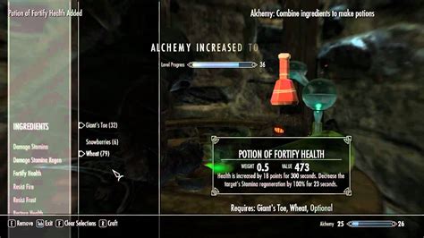 TES 5 Skyrim Gameplay - Leveling Alchemy Fast Easy - Alchemy Guide - Tips & Tricks 27 - YouTube