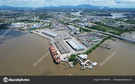 Kuching Malaysia June 2024 Senari Port Pending Terminal Port — Stock Editorial Photo © juliuscwt ...